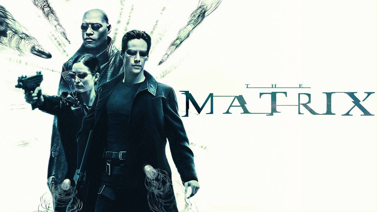 Afbeelding voor The Matrix met Keanu Reeves, Laurence Fishburne en Carrie-Anne Moss